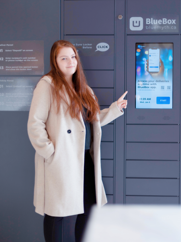 BlueBox Locker with BlueAds Screen