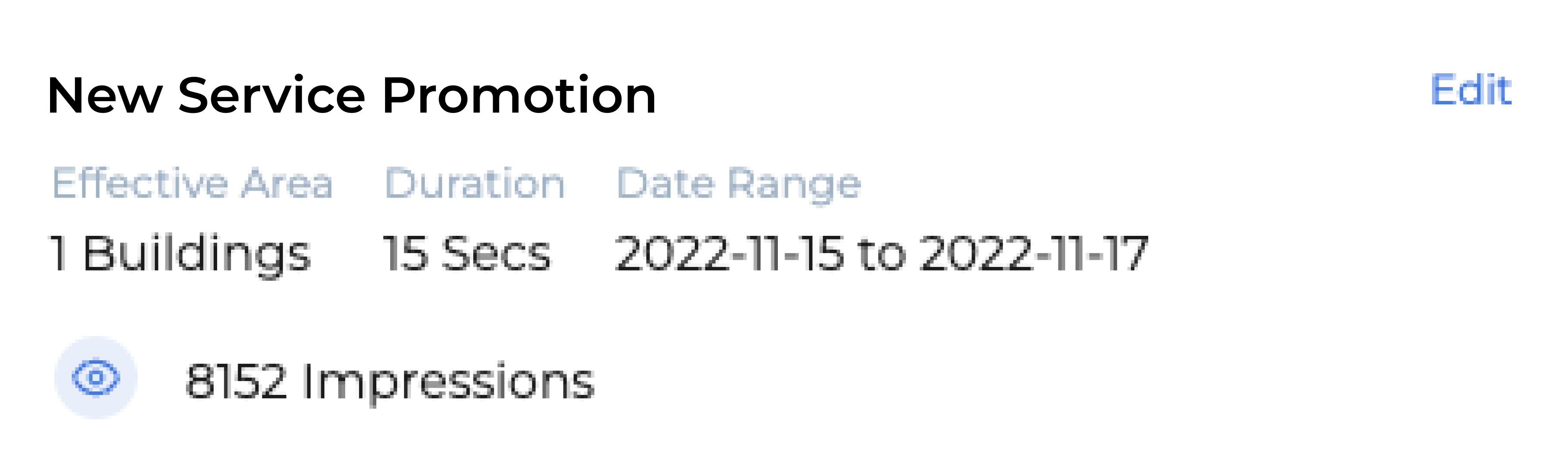 BlueAds impressions demo